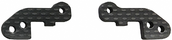 3mm carbon front shock end plate part # X3GT-18C