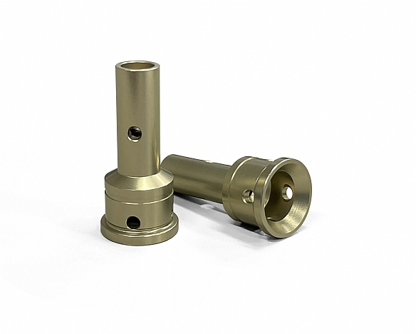 7075 alum CVD wheel axle
